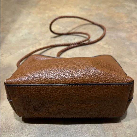 Tory Burch Tan Leather Crossbody Bag - Picture 4 of 6